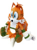 Pluszowa maskotka plecak Sonic Prime Tails