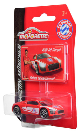 Samochodzik Auto FC Bayern Monachium Robert Lewandowski Audi R8 Coupé