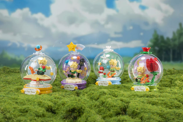 Klocki konstrukcyjne Pantasy Mały Książę Zimowa melodia Winter Melody Le Petit Prince 63 elementy