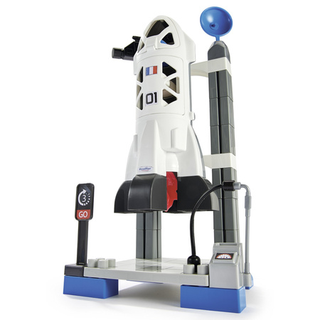 Ecoiffier Abrick Klocki Bazy kosmiczne z rakietą: figurki + pojazdy