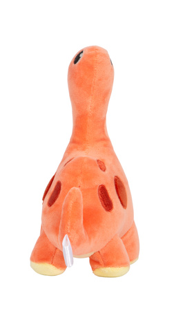 Urocza maskotka przytulanka pomarańczowy dinozaur 17 cm