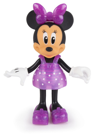 Disney Myszka Minnie Mini Lalka Plażowa + szafa stroje