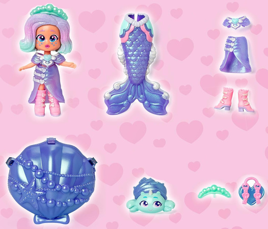 Kookyloos Starlight Fantasy Mermaid Figurka syrenka z torebką i akcesoriami