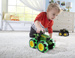 Tomy John Deere Traktor Monster święcące opony