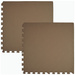 Mata piankowa podłogowa Humbi 120x60 Duże puzzle piankowe wodoodporne bezpieczne 2 szt. Ciemnobeżowy / ciemny beż cappuccino
