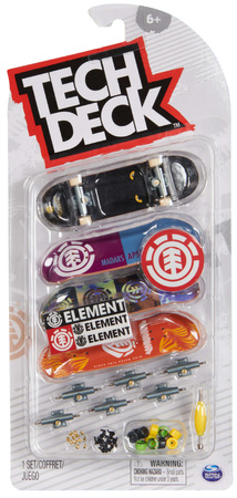 Fingerboard Zestaw Deskorolki 4pak Do Złożenia Element + Akcesoria Tech Deck
