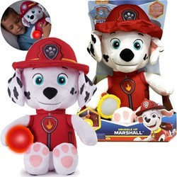 Psi Patrol Marshall maskotka mówiąca z latarką lampka nocna 32 cm