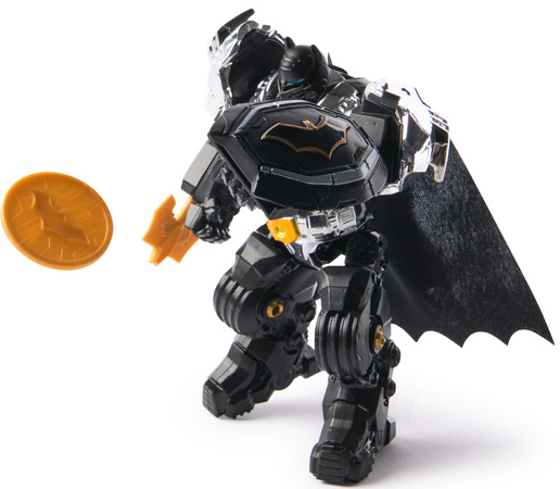 DC Comics Metal Force Zestaw Figurka + Zbroja Batman Superbohater Nocny Rycerz 10 cm