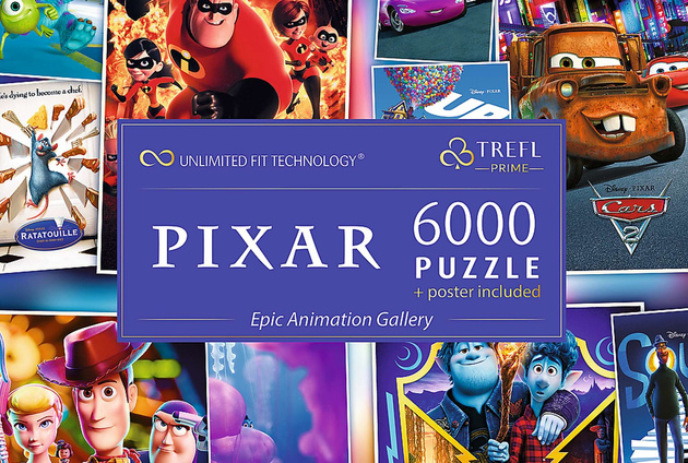 Puzzle 6000 Disney Pixar Epic Animation Gallery UFT Trefl