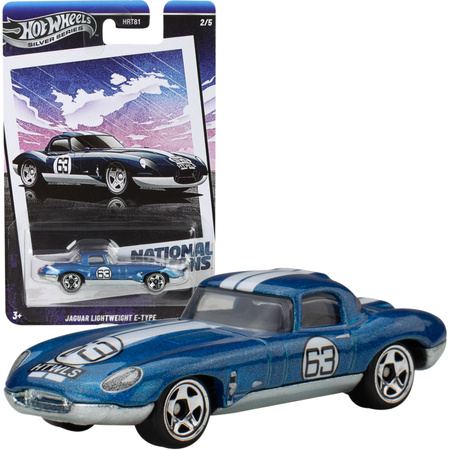Hot Wheels National Icons auto Jaguar Lightweight E-Type 7 cm