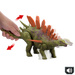 Figurka Interaktywna Dinozaur Jurassic World Chaos Theory Wild Roar Kentrosaurus 28 cm