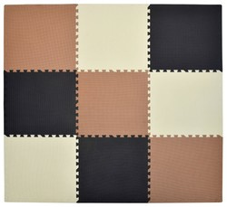 Humbi Mata piankowa Puzzle piankowe 180 x 180 x 1cm 9 szt.