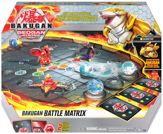 Bakugan Battle Matrix Arena Walk Geogan Rising + figurka i karty