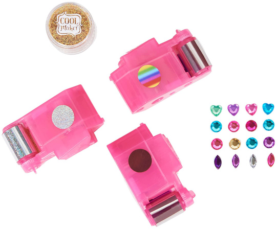 Tatuaże Zmywalne Dla Dzieci Zestaw Do Robienia Brokaty Gliter Tatoo Szablony 120 Wzorów Cool Maker Shimmer Me Body Art