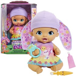OUTLET My Garden Baby Fioletowy Króliczek laleczka Myj ząbki USZKODZONE OPAKOWANIE