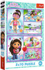 Puzzle Trefl 2 x 70 Koci Domek Gabi Baw się z Gabi Gabby's Dollhouse