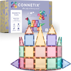 CONNETIX Pastel Mini Pack Kreatywne klocki magnetyczne 32 elementy