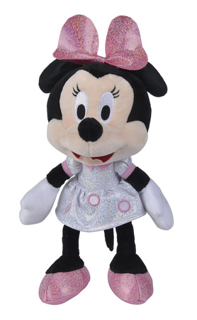 Maskotka Błyszcząca Myszka Minnie 25 cm 100 lecie Disney