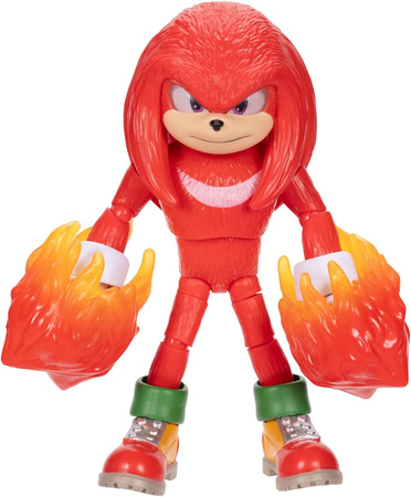 Figurka Sonic 3 The Hedgehog Knuckles ogniste pięści 12 cm