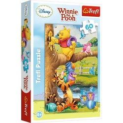 Trefl Puzzle Kubuś Puchatek i przyjaciele Małe co nieco 60 elementów