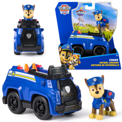 Psi Patrol Chase Pojazd Radiowóz Policyjny + Figurka Zestaw 2w1