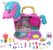 Polly Pocket Zestaw kompaktowy Jednorożcowe Urodziny Unicorn Partyland minilalki figurki i akcesoria