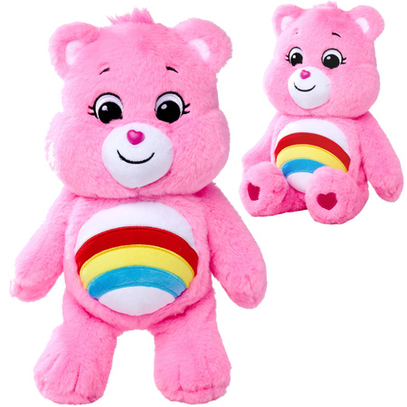 Troskliwe Misie Care Bears Maskotka Wesołe Serce Pluszak Cheer Bear różowy 35 cm