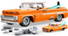 Hot Wheels Klocki Seria Elite Brick Shop Samochód Custom '62 Chevrolet 858 elementów