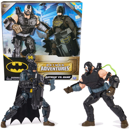 Zestaw figurek Batman Adventures Batman vs. Bane + akcesoria