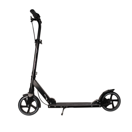 OUTLET Evo Składana Dwukołowa Hulajnoga Miejska Street Rider 200 Czarna 8+ PO ZWROCIE