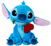 Disney Lilo&Stitch Maskotka Stich z różą pluszak 25cm Walentynki
