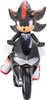 Mały Zestaw Sonic 3 The Hedgehog Figurka Shadow + czarny Motocykl