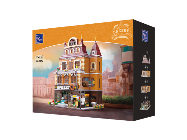 Klocki konstrukcyjne Pantasy Budynek Piekarni 2663 elementów