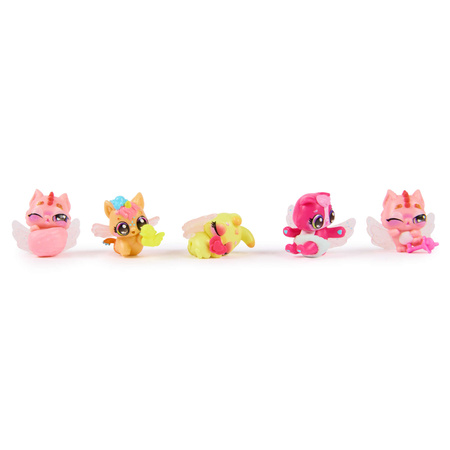 Hatchimals Alive! Rainbow Splash 5 figurek w jajkach i akcesoria