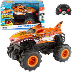 Hot Wheels Monster Trucks Tiger Shark RC pojazd Zdalnie Sterowany Rekin Tygrysi