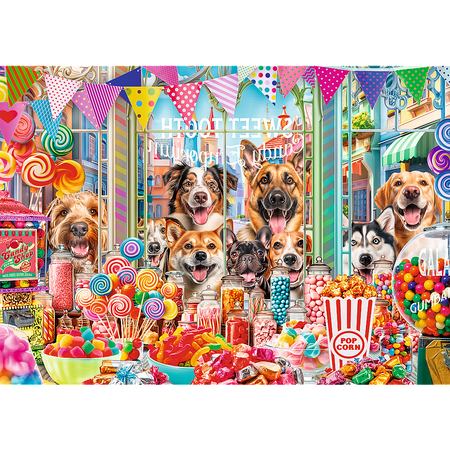 Puzzle 2x500 Puszyści przyjaciele Trefl