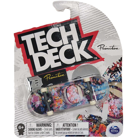 Tech Deck deskorolka fingerboard Primitive Astronauta + naklejki