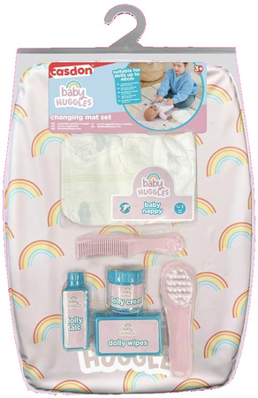 New Born Baby Magiczne Butelki Dla Lalki 2 Sztuki + Mata Do Przewijanie Pieluszki Akcesoria