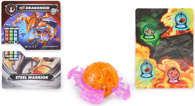 Zestaw Bakugan Battle Zone Arena do walki z Unikalnym Bakuganem Dragonoid