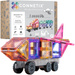 CONNETIX Pastel Transport Pack Kreatywne klocki magnetyczne 50 elementów