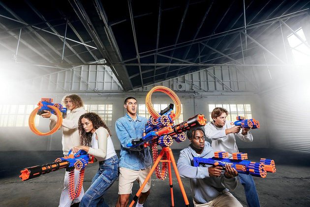 Zuru X Shot Insanity Berzerko wyrzutnia z magazynkiem + 48 piankowych strzałek