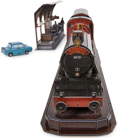 Puzzle 4D Build Harry Potter Hogwarts Zamek i pociąg Express modeli 3D do złożenia