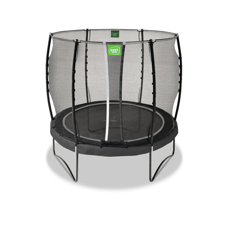 Trampolina ogrodowa z siatką zabezpieczającą Allure Classic 253 cm czarna
