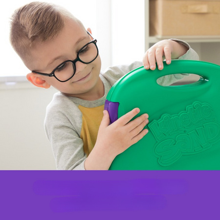 Piasek kinetyczny Diggin' Dog Park Walizka Zestaw Park do kopania dla Psów Kinetic Sand + akcesoria