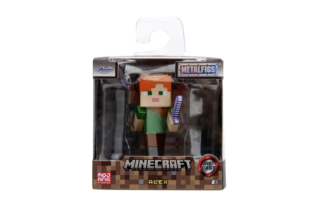 Minecraft metalowa Figurka kolekcjonerska Alex Metalfigs 6 cm