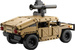 Klocki Konstrukcyjne CaDA Zdalnie sterowany samochód wojskowy Humvee Off-Roader pojazd militarny auto światło LED 628 elementów RC
