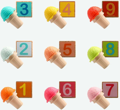 OUTLET Top Bright Lodziarnia Nauka liczenia USZKODZONE OPAKOWANIE