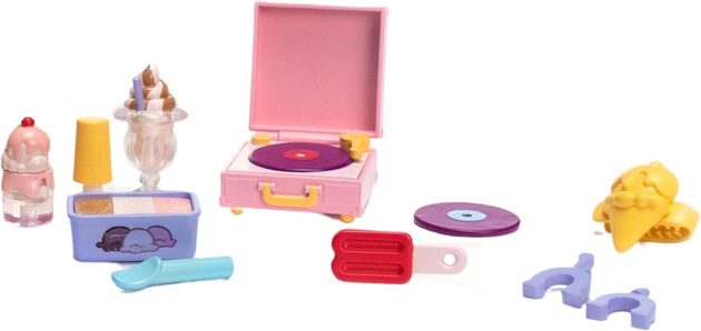 Wild Manes Zestaw Konik Figurka kucyk Sundae i Akcesoria do Lodów 14 elementów