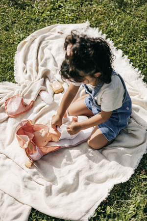 Baby Nurse Torba do przewijania dla Lalek Zestaw dla Małych Opiekunek z akcesoriami