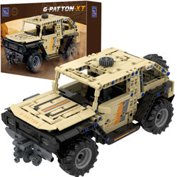 Klocki konstrukcyjne Pantasy Pojazd G-Patton XT 1:18 samochód 26,4 cm 694 elementy
